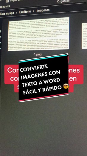 Convierte Imágenes con Texto a Word Rápido y Fácil