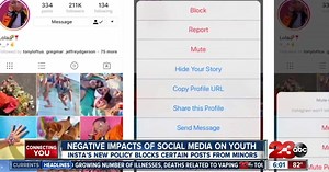 Negative impacts of social media on our youth