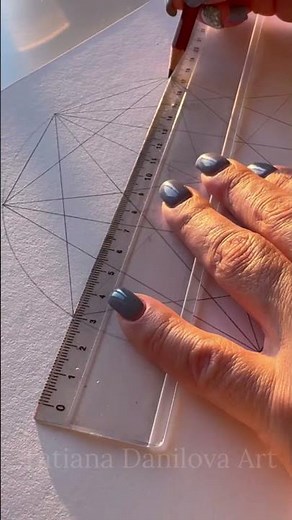 Watch This Sacred Geometry Pattern Appear #satisfying