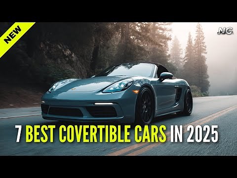 7 BEST Convertible Cars in 2025 You NEED TO SEE!