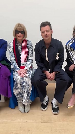 Harry Styles Fashion Moves at Fashion Week