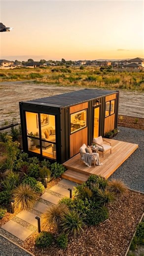 Turning Nothing to Luxury Container house 😨🔥 #viral #shorts