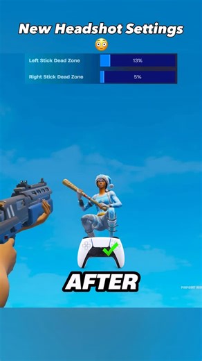 Jarvy on Instagram: "New Headshot Settings 🎯🎮 - - - #fortnite #controller #fortniteclips #fortnitebr"