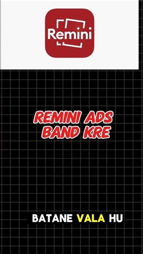 Remini App Me Ads Band Kaise Kare | Remini Ads Problem Solution 2026 #tutorial #hindi #remini #tech