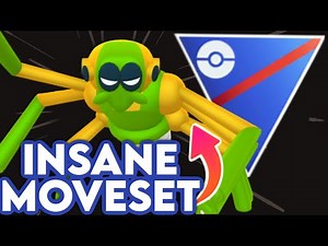 *NEW* Spidops has an UNREAL MOVESET and is quite fun in the Great League! | Pokemon GO PvP