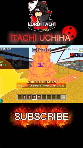 ITACHI UCHIHA 🔥 || MINECRAFT NARUTO MOD || #narutomod #minecraft #itachiuchiha