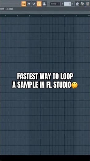 Fastest Way To Loop A Sample!🔥#flstudio #loop