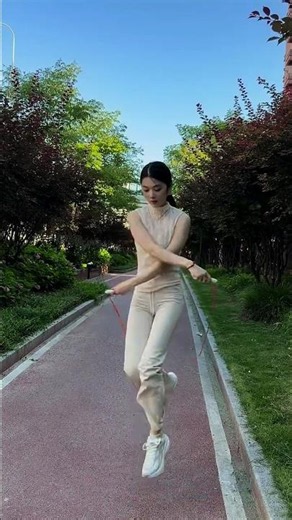 【Day25】how to do skipping rope workout for beginners? 简单四步一起学起来#jumprope #skipping #100dayschallenge