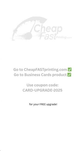 FREE Business Card Upgrade 🚀14pt ➝ 16pt paper - Same price. Bigger impact #shorts