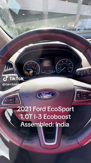 2021 Ford EcoSport Overview: Features and Specs