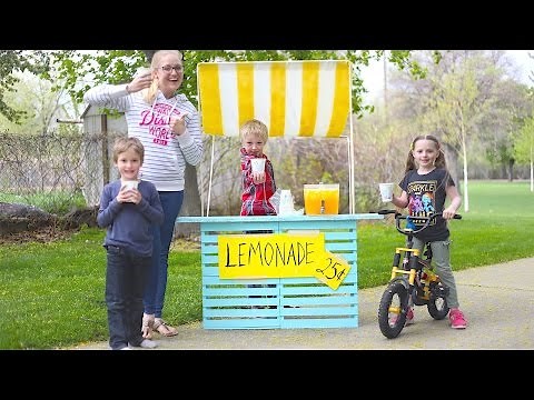 How To Make A Lemonade Stand!