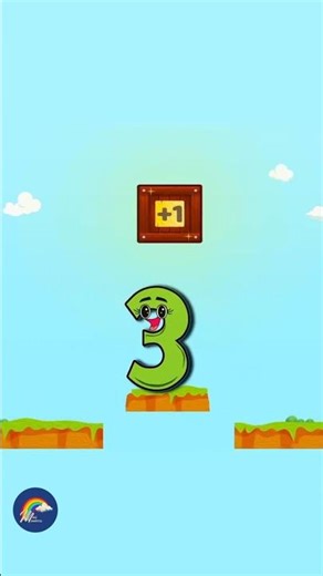 Number 3 Turns Into Number 4! ➕ Addition Game for Kids
