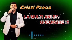 122K views · 2.1K reactions | La multi ani tuturor ce poarta numele Sfantului Gheorghe 壟壟 Cristi Proca -La multi de ziua ta  #Distribuie #Sf #Gheorghe #Live #Muzica | Cristi Proca Official | Facebook