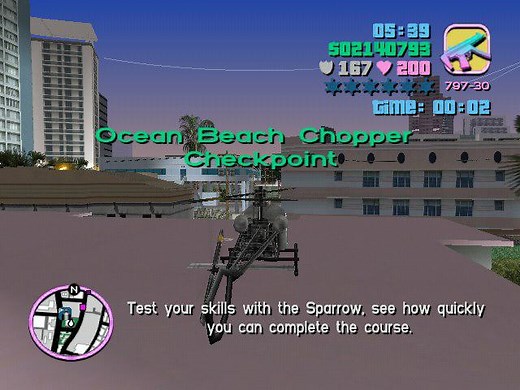 Chopper Checkpoints | GTA Vice City Side Missions Guide