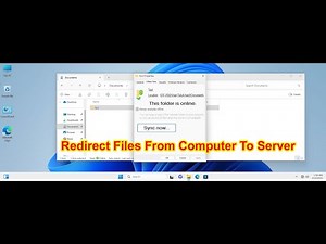 How to Redirect Files for Domain Users from Computer to Server Using Group Policy Folder Redirection