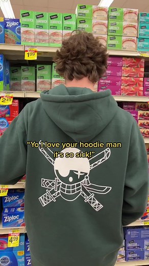 Grab The Anime Men’s favorite hoodie now! #anime #onepiece #animemerch #rononoazoro #weeb