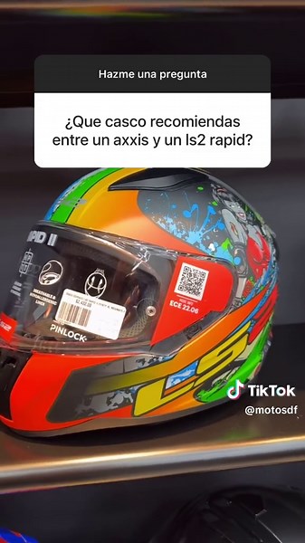 Comparación de cascos de moto: Axis vs. LS2 Rapid