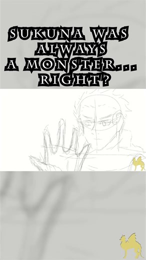 Sukuna was always a monster...right? #fyp #animation #jjk #jujutsukaisen #sukuna #oc #ocxcanon