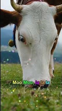 Moo Moo Dancing Cows - Kids Song & Cow Sounds - Super Simple Songs for Toddlers #shorts