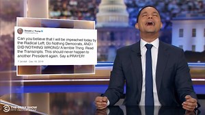 Trump has a Twitter meltdown, and his Republican supporters in Congress compete to see who can make impeachment sound worse. Full impeachment coverage: https://on.cc.com/35H0aD5 | The Daily Show