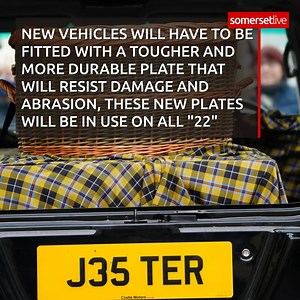 4K views · 4 comments | The new car number plate laws | Somerset Live | Facebook