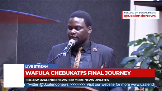 Wafula Chebukati's son, Emmanuel Chebukati, pays tribute to his late father | Uzalendo News
