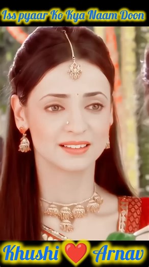 Khushi ♥️ Arnav#romantic song#love story#iss pyaar Ko Kya Naam Doon#viral short#trending short#♥️😍♥️