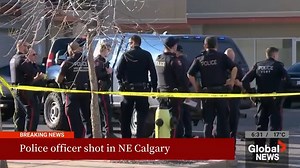 54 reactions | One suspect is dead and a Calgary police officer was sent to hospital after gunfire was exchanged in the northeast part of the city. | Global Calgary | Facebook