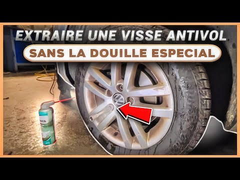 REMOVING A LOCKING WHEEL NUT WITHOUT THE SOCKET [TUTORIAL]