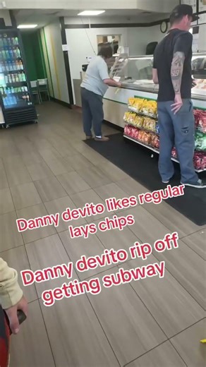 Ripoff Danny Devito Likes Plain Lays potato chips 🤣