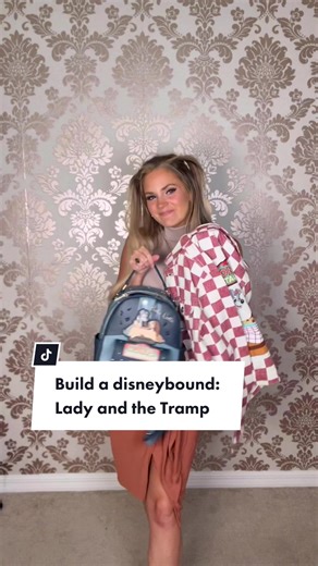 Get ready with us / build a disneybound: Lady and the Tramp #disneybound #buildadisneybound