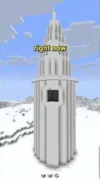 Building a tower in Minecraft But There's no Textures