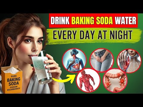 Drink Baking Soda Water At NIGHT for 2 Week & See What Will Happen to YOU | Benefits Of Baking Soda