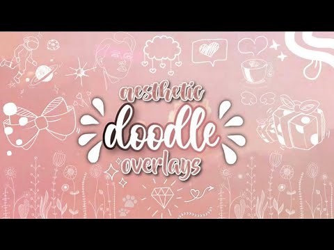 Aesthetic Doodle Overlays For Editing | Green Screen