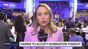 Bloomberg's Tyler Kendall is on the floor of the DNC as the crowd awaits Vice President Kamala Harris' acceptance of the Democratic presidential nomination. Watch Balance of Power's LIVE coverage https://trib.al/tiPzuok | Bloomberg Television | Facebook