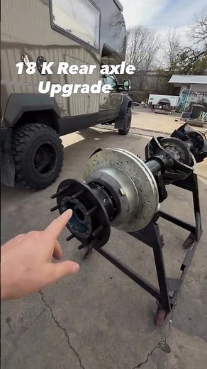 18K Rear Axle for F-450 / F-550 / F-600 | DBL Design