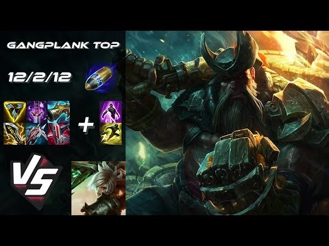 TOP Gangplank vs Riven - EU Challenger Patch 25.24