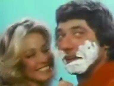 To get into the Super Bowl spirit - here is Farrah Fawcett's 1973 Super Bowl Commerical! "Cream Your Face" featured New York Jets football star Joe Namath. | CharliesAngels.com