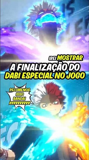🔥❄️ Dabi's Special Finishing Move!? My Hero Academia.