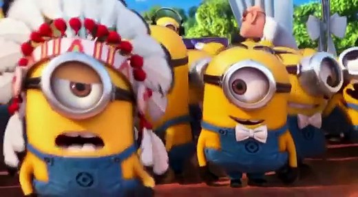 Despicable Me 2 - Minions YMCA Song with Lyrics HD
