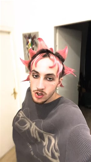 elliott on Instagram: "spiky hair"