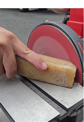 Grab a Sanding Disc Eraser Stick and use it to clean and dress sanding discs of all grits, freeing the discs of particles that lodge themselves between the abrasive grains during the sanding process, eventually causing a dull cut. @Renegade Products @Renegade Products USA @Combat Abrasives @Maverick Abrasives @John Viniegra
