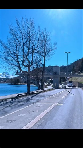 St. Moritz Switzerland 🇨🇭 #travel #mountains #calm