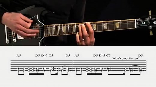 Black Sabbath "Sweet Leaf" Guitar Lesson @ GuitarInstructor.com