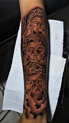 Tattoo Ideas: Realistic Angel Designs