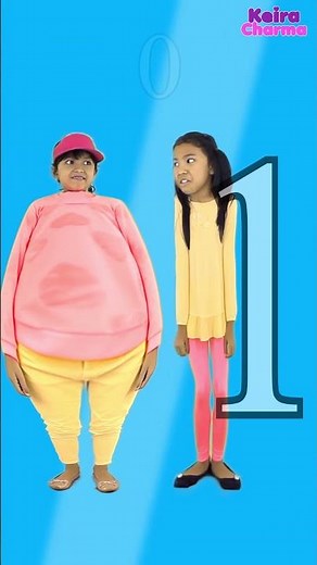 THIS IS ONE & ZERO 2 ♥ Song for Kids ♥ Keira Charma #english #preschoolsongs #toddlersongs #shorts