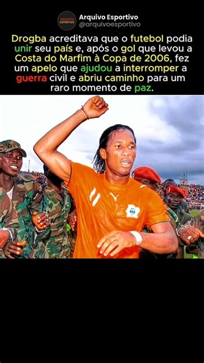 DROGBA and the GESTURE that CHANGED the HISTORY of IVORY COAST