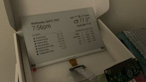 Finally got MagicMirror working via SPI on a Waveshare e-ink display. Had to hack around various tutorials to make it work. Still needs some polish but I’m getting there.