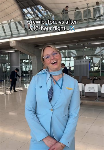 Crew Transformation: Before and After Long Flights