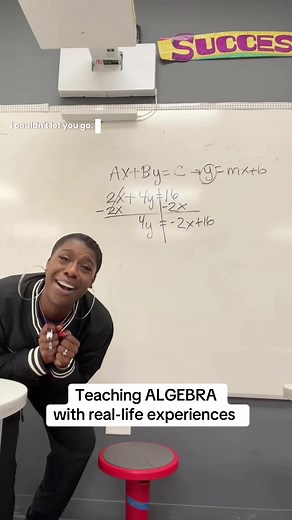 Engaging Algebra Lessons with Real-Life Experiences